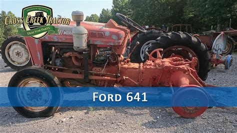 ford 641 sheet metal parts|ford 641 parts.